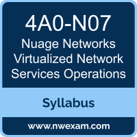 4A0-N07 Syllabus, Virtualized Network Services Operations Exam Questions PDF, Nuage Networks 4A0-N07 Dumps Free, Virtualized Network Services Operations PDF, 4A0-N07 Dumps, 4A0-N07 PDF, Virtualized Network Services Operations VCE, 4A0-N07 Questions PDF, Nuage Networks Virtualized Network Services Operations Questions PDF, Nuage Networks 4A0-N07 VCE