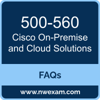 Cisco 500-560 exam frequently asked questions for Cisco Networking Express Specialization preparation