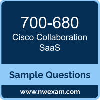 Collaboration SaaS Dumps, 700-680 Dumps, Cisco CSaaS PDF, 700-680 PDF, Collaboration SaaS VCE, Cisco Collaboration SaaS Questions PDF, Cisco Exam VCE, Cisco 700-680 VCE, Collaboration SaaS Cheat Sheet
