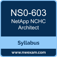 NS0-603 Syllabus, NCHC Architect Exam Questions PDF, NetApp NS0-603 Dumps Free, NCHC Architect PDF, NS0-603 Dumps, NS0-603 PDF, NCHC Architect VCE, NS0-603 Questions PDF, NetApp NCHC Architect Questions PDF, NetApp NS0-603 VCE