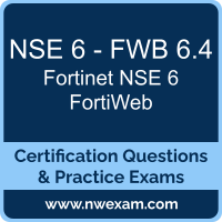 NSE 6 FortiWeb Dumps, NSE 6 FortiWeb PDF, Fortinet NSE 6 FortiWeb Dumps, NSE 6 - FWB 6.4 PDF, NSE 6 FortiWeb Braindumps, NSE 6 - FWB 6.4 Questions PDF, Fortinet Exam VCE, Fortinet NSE 6 - FWB 6.4 VCE, NSE 6 FortiWeb Cheat Sheet