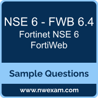 NSE 6 FortiWeb Dumps, NSE 6 - FWB 6.4 Dumps, Fortinet NSE 6 FortiWeb PDF, NSE 6 - FWB 6.4 PDF, NSE 6 FortiWeb VCE, Fortinet NSE 6 FortiWeb Questions PDF, Fortinet Exam VCE, Fortinet NSE 6 - FWB 6.4 VCE, NSE 6 FortiWeb Cheat Sheet