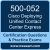 500-052: Deploying Cisco Unified Contact Center Express (UCCXD)