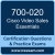 700-020: Cisco Video Sales Essentials (VSE)