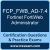 FCP_FWB_AD-7.4: Fortinet FCP - FortiWeb 7.4 Administrator