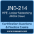 JN0-214: HPE Juniper Networking Cloud Associate (JNCIA-Cloud)