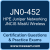 JN0-452: HPE Juniper Networking Mist AI Wireless, Specialist (JNCIS-MistAI-Wirel