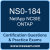 NS0-184: NetApp Storage Installation Engineer ONTAP (NCSIE)