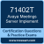 71402T: Avaya Meetings Server Implement