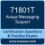 71801T: Avaya Messaging Support