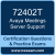72402T: Avaya Meetings Server Support