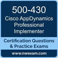 500-430: Cisco AppDynamics Professional Implementer (CAPI)