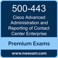 500-443: Cisco Advanced Administration and Reporting of Contact Center Enterprise (CCEAAR) 500-443: Cisco Advanced Administration and Reporting of Contact Center Enterpris