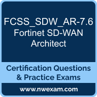 FCSS_SDW_AR-7.6: Fortinet FCSS - SD-WAN 7.6 Architect FCSS_SDW_AR-7.6: Fortinet FCSS - SD-WAN 7.6 Architect