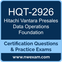 HQT-2926: Hitachi Vantara Presales Data Operations Foundation Professional