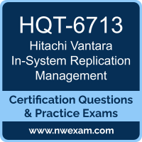 HQT-6713: Hitachi Vantara In-System Replication Management Professional
