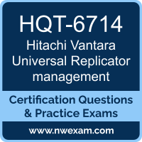 HQT-6714: Hitachi Vantara Universal Replicator management Professional