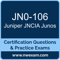 JN0-106: Juniper Junos Associate (JNCIA-Junos)
