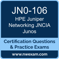 JN0-106: HPE Juniper Networking Junos Associate (JNCIA-Junos) JN0-106: HPE Juniper Networking Junos Associate (JNCIA-Junos)