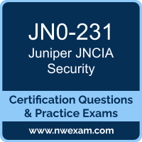 JN0-231: Juniper Security Associate (JNCIA-SEC)