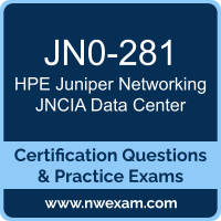 JN0-281: HPE Juniper Networking Data Center Associate (JNCIA-DC) JN0-281: HPE Juniper Networking Data Center Associate (JNCIA-DC)