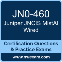 JN0-460: Juniper Mist AI Wired, Specialist (JNCIS-MistAI-Wired)
