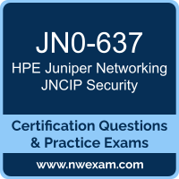 JN0-637: HPE Juniper Networking Security Professional (JNCIP-SEC) JN0-637: HPE Juniper Networking Security Professional (JNCIP-SEC)