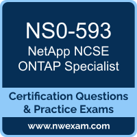 NS0-593: NetApp Support Engineer ONTAP Specialist (NCSE ONTAP)