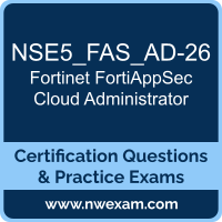 NSE5_FAS_AD-26: Fortinet NSE 5 - FortiAppSec Cloud 26 Administrator NSE5_FAS_AD-26: Fortinet NSE 5 - FortiAppSec Cloud 26 Administrator