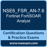 NSE6_FSR_AN-7.6: Fortinet NSE 6 - FortiSOAR 7.6 Analyst NSE6_FSR_AN-7.6: Fortinet NSE 6 - FortiSOAR 7.6 Analyst