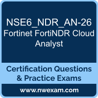 NSE6_NDR_AN-26: Fortinet NSE 6 - FortiNDR Cloud 26 Analyst