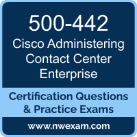 500-442: Administering Cisco Contact Center Enterprise (CCEA) 500-442: Administering Cisco Contact Center Enterprise (CCEA)