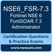 NSE6_FSR-7.3: Fortinet NSE 6 - FortiSOAR 7.3 Administrator NSE6_FSR-7.3: Fortinet NSE 6 - FortiSOAR 7.3 Administrator