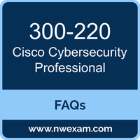 Cisco 300-220 exam frequently asked questions for Cisco Certified Specialist Threat Hunting and Defending preparation