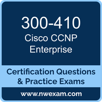 Cisco 300-410 ENARSI practice exam for Cisco Certified Specialist Enterprise Advanced Infrastructure Implementation preparation