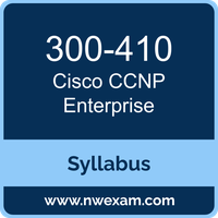 Cisco 300-410 certification syllabus and exam preparation guide