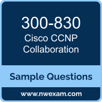 CCNP Collaboration Dumps, 300-830 Dumps, Cisco CLCCE PDF, 300-830 PDF, CCNP Collaboration VCE, Cisco CCNP Collaboration Questions PDF, Cisco Exam VCE, Cisco 300-830 VCE, CCNP Collaboration Cheat Sheet