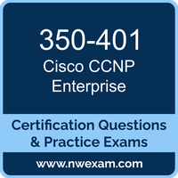 Cisco 350-401 ENCOR practice exam for Cisco Certified Specialist Enterprise Core preparation