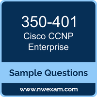Cisco 350-401 sample questions for Cisco Certified Specialist Enterprise Core preparation