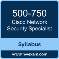 500-750 Syllabus, Network Security Specialist Exam Questions PDF, Cisco 500-750 Dumps Free, Network Security Specialist PDF, 500-750 Dumps, 500-750 PDF, Network Security Specialist VCE, 500-750 Questions PDF, Cisco Network Security Specialist Questions PDF, Cisco 500-750 VCE