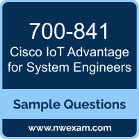 IoT Advantage for System Engineers Dumps, 700-841 Dumps, Cisco IOTASE PDF, 700-841 PDF, IoT Advantage for System Engineers VCE, Cisco IoT Advantage for System Engineers Questions PDF, Cisco Exam VCE, Cisco 700-841 VCE, IoT Advantage for System Engineers Cheat Sheet