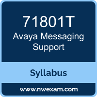 71801T Syllabus, Messaging Support Exam Questions PDF, Avaya 71801T Dumps Free, Messaging Support PDF, 71801T Dumps, 71801T PDF, Messaging Support VCE, 71801T Questions PDF, Avaya Messaging Support Questions PDF, Avaya 71801T VCE
