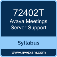 72402T Syllabus, Meetings Server Support Exam Questions PDF, Avaya 72402T Dumps Free, Meetings Server Support PDF, 72402T Dumps, 72402T PDF, Meetings Server Support VCE, 72402T Questions PDF, Avaya Meetings Server Support Questions PDF, Avaya 72402T VCE