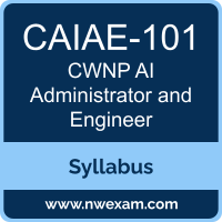 CAIAE-101 Syllabus, AI Administrator and Engineer Exam Questions PDF, CWNP CAIAE-101 Dumps Free, AI Administrator and Engineer PDF, CAIAE-101 Dumps, CAIAE-101 PDF, AI Administrator and Engineer VCE, CAIAE-101 Questions PDF, CWNP AI Administrator and Engineer Questions PDF, CWNP CAIAE-101 VCE