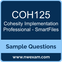 Implementation Professional - SmartFiles Dumps, COH125 Dumps, Cohesity Implementation Professional - SmartFiles PDF, COH125 PDF, Implementation Professional - SmartFiles VCE, Cohesity Implementation Professional - SmartFiles Questions PDF, Cohesity Exam VCE, Cohesity COH125 VCE, Implementation Professional - SmartFiles Cheat Sheet