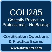 Protection Professional - NetBackup Dumps, Protection Professional - NetBackup PDF, Cohesity Protection Professional NetBackup Appliances Dumps, COH285 PDF, Protection Professional - NetBackup Braindumps, COH285 Questions PDF, Cohesity Exam VCE, Cohesity COH285 VCE, Protection Professional - NetBackup Cheat Sheet