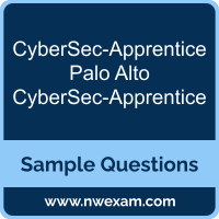 CyberSec-Apprentice Dumps, CyberSec-Apprentice Dumps, Palo Alto CyberSec-Apprentice PDF, CyberSec-Apprentice PDF, CyberSec-Apprentice VCE, Palo Alto CyberSec-Apprentice Questions PDF, Palo Alto Exam VCE, Palo Alto CyberSec-Apprentice VCE, CyberSec-Apprentice Cheat Sheet