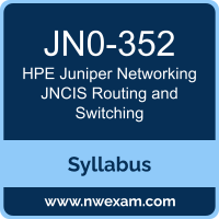 JN0-352 Syllabus, JNCIS Routing and Switching Exam Questions PDF, HPE Juniper Networking JN0-352 Dumps Free, JNCIS Routing and Switching PDF, JN0-352 Dumps, JN0-352 PDF, JNCIS Routing and Switching VCE, JN0-352 Questions PDF, HPE Juniper Networking JNCIS Routing and Switching Questions PDF, HPE Juniper Networking JN0-352 VCE