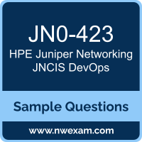 JNCIS DevOps Dumps, JN0-423 Dumps, HPE Juniper Networking JNCIS-DevOps PDF, JN0-423 PDF, JNCIS DevOps VCE, HPE Juniper Networking JNCIS DevOps Questions PDF, HPE Juniper Networking Exam VCE, HPE Juniper Networking JN0-423 VCE, JNCIS DevOps Cheat Sheet