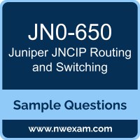 JNCIP Routing and Switching Dumps, JN0-650 Dumps, Juniper JNCIP-ENT PDF, JN0-650 PDF, JNCIP Routing and Switching VCE, Juniper JNCIP Routing and Switching Questions PDF, Juniper Exam VCE, Juniper JN0-650 VCE, JNCIP Routing and Switching Cheat Sheet